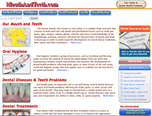 Tablet Screenshot of mouthandteeth.com